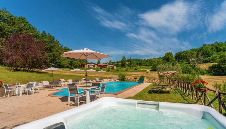 Vila Aurora Gubbio Exteriér fotografie
